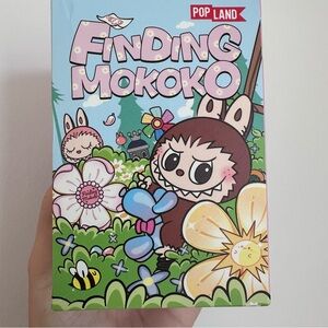 POP LAND Finding Mokoko Plush Figure - Brown & Pink